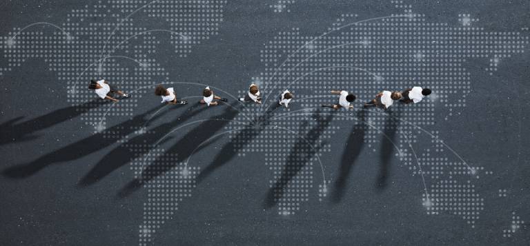 [Background image] [Header] Efficiency & Diversity